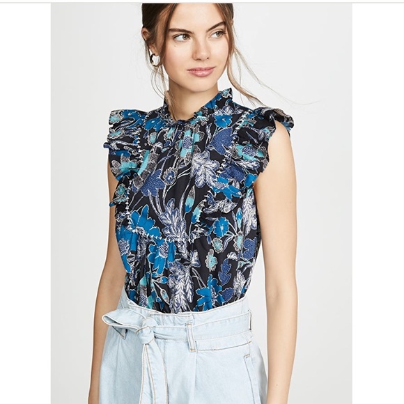 Ulla Johnson Tops - Ulla Johnson Floral Ida Top 12